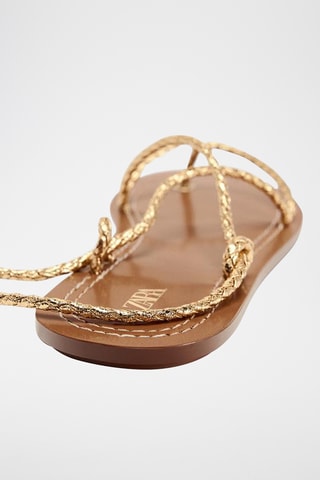 Sandálias - Dourado