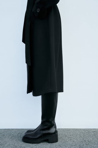 Bottes en cuir - Noir