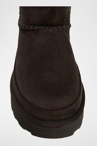 Bottines plateformes - Marron