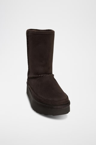 Bottines plateformes - Marron