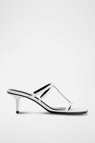 Mules de salto - Branco