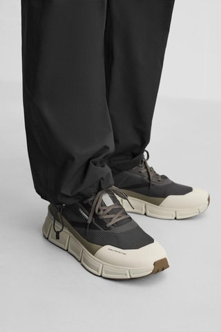 Ténis - Cinzento-escuro e verde azeitona