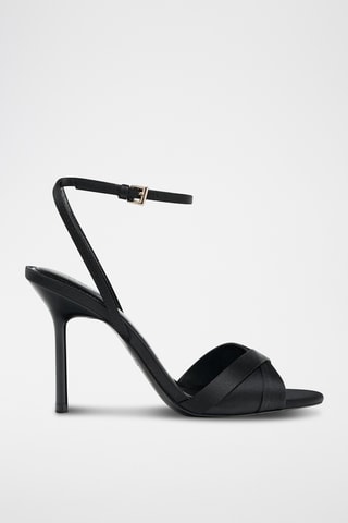 Sandálias de salto- Preto