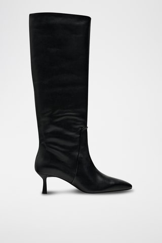 Bottes en cuir - Noir