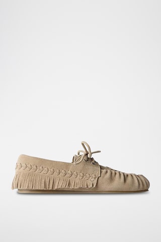 Derbies em nobuck - Bege