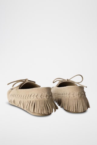 Derbies em nobuck - Bege