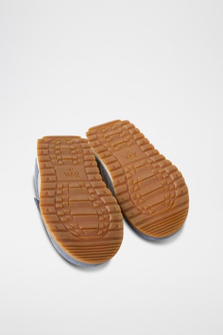 Sapatilhas em nobuck- Cinzento