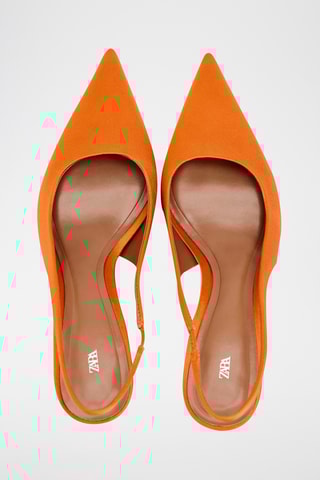 Sapatos de salto - Laranja