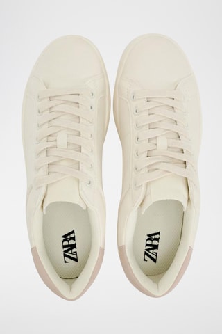 Sapatilhas - Rosa e branco