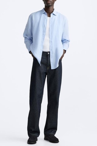 Mocassins em nobuck- Azul-marinho