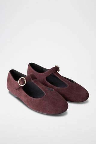 Salomés de nobuck - Castanho