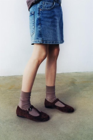 Salomés de nobuck - Castanho