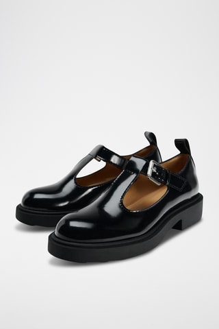 Salomés envernizadas - Preto