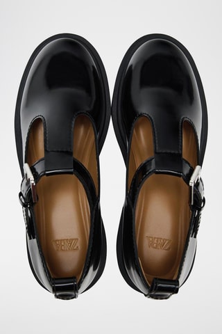 Salomés envernizadas - Preto