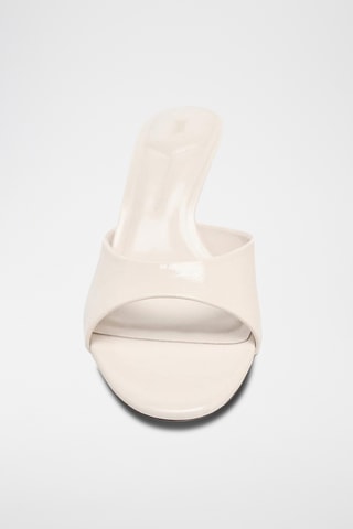 Mules de salto - Branco