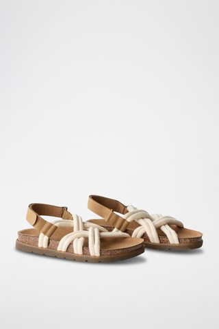 Sandálias - Castanho