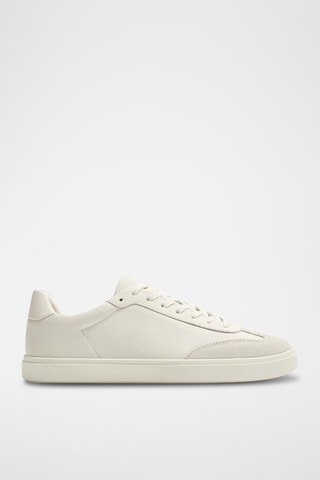 Sapatilhas em couro - Branco