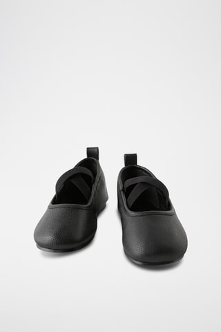 Babies em couro - Preto