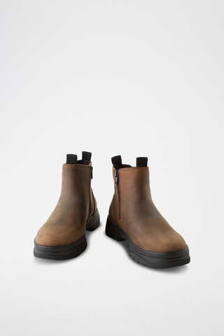 Botins em nobuck - Castanho