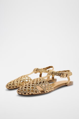 Sandálias - Dourado