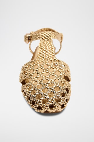 Sandálias - Dourado