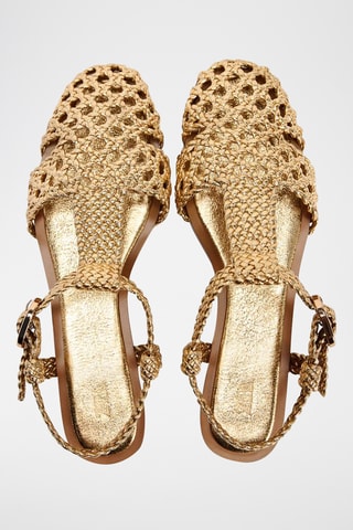 Sandálias - Dourado