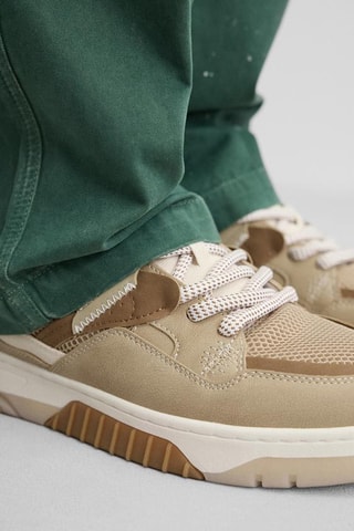 Sapatilhas - Bege-claro