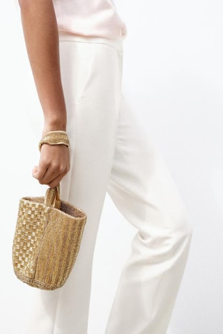 Mala bucket- Dourado