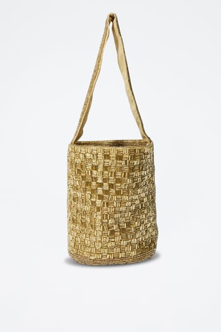 Mala bucket- Dourado