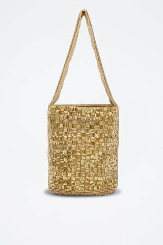 Mala bucket- Dourado