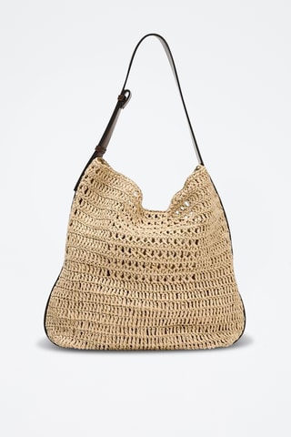 Mala bucket e pochete - Bege