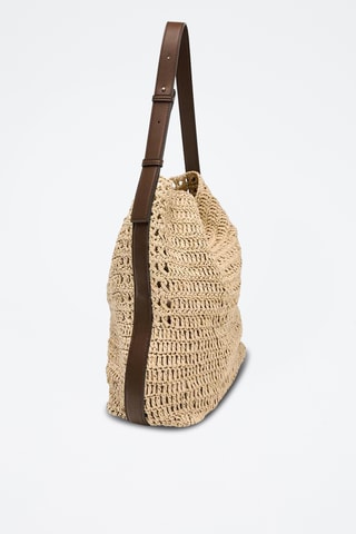 Mala bucket e pochete - Bege