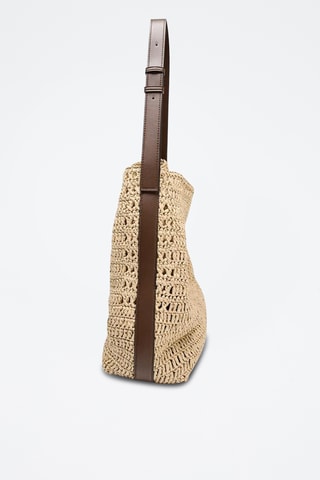 Mala bucket e pochete - Bege