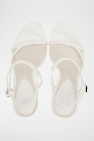 Sandálias de salto- Branco