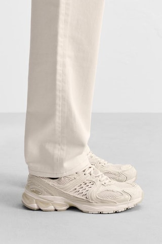 Sapatilhas em couro - Branco