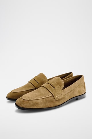 Mocassins em nobuck - Toupeira