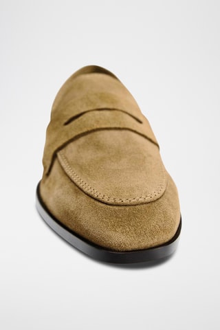 Mocassins em nobuck - Toupeira