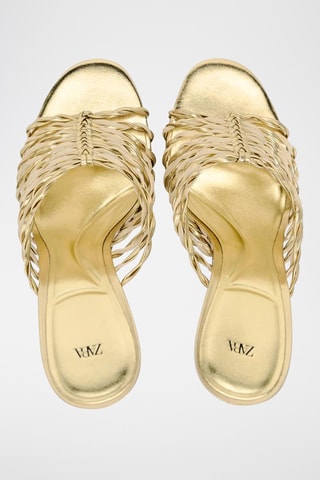 Mules de salto - Dourado