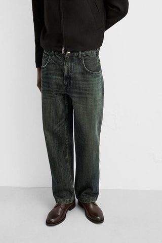 Derbies em couro - Castanho