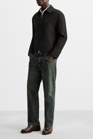 Derbies em couro - Castanho