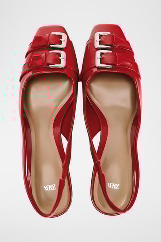 Sapatos de salto - Vermelho