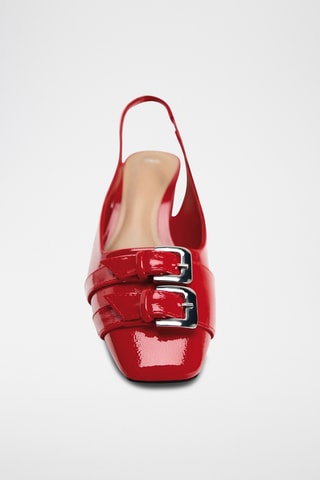 Sapatos de salto - Vermelho