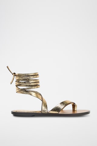 Sandálias - Dourado