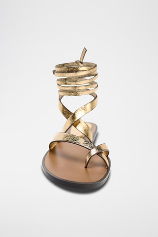 Sandálias - Dourado