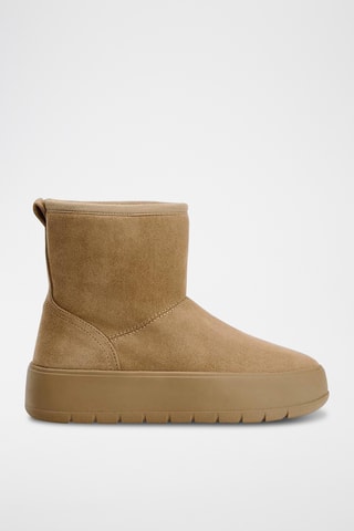 Bottines fourrées - Beige