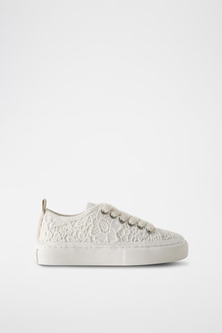 Ténis em renda - Branco