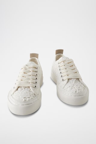 Ténis em renda - Branco