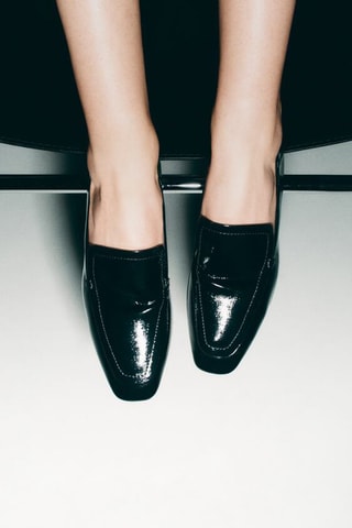 Mocassins envernizados - Preto