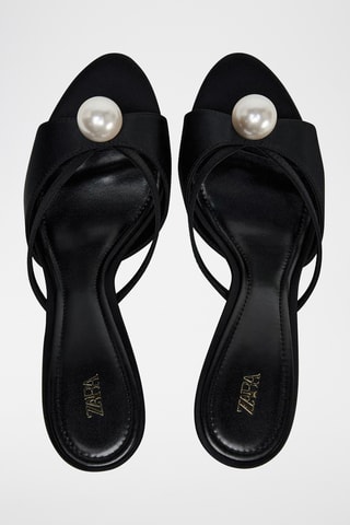 Mules de salto- Preto