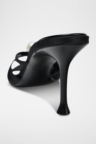 Mules de salto- Preto